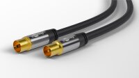 TV Antennenkabel (135 dB), 4x geschirmt