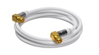 SAT-Antennenkabel (135 dB), 4x geschirmt
