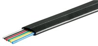 Telefonflachkabel 6-adrig, 100 m Rolle, AWG 28, CCA (kupferkaschiertes Aluminium)