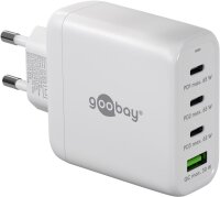 USB-C™ PD GaN Multiport-Schnellladegerät (68 W) weiß