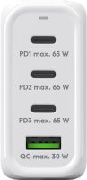 USB-C™ PD GaN Multiport-Schnellladegerät (68 W) weiß