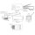 RJ45 Stecker, CAT 6 UTP ungeschirmt