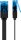 CAT 6A Flach-Patchkabel, U/UTP, schwarz