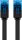 CAT 6A Flach-Patchkabel, U/UTP, schwarz
