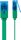 CAT 6A Flach-Patchkabel, U/UTP, grün