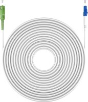 Glasfaserkabel (FTTH), Singlemode (OS2) White, (Simplex), 3 m
