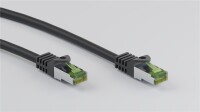 GHMT-zertifiziertes CAT 8.1 Patchkabel, S/FTP (PiMF), schwarz