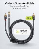 Cinch Y-Kabel, 5 m
