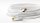 RJ45 Patchkabel CAT 6A S/FTP (PiMF), 500 MHz mit CAT 7 Rohkabel, weiß