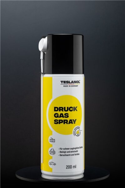 Teslanol - Druckgasspray - staubfrei für schwer zugängliche Stellen - 200 ml