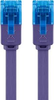CAT 6A Flach-Patchkabel, U/UTP, violett