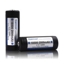 Keeppower - P1850C3 - 18500 Zelle protected - 3,7 Volt...