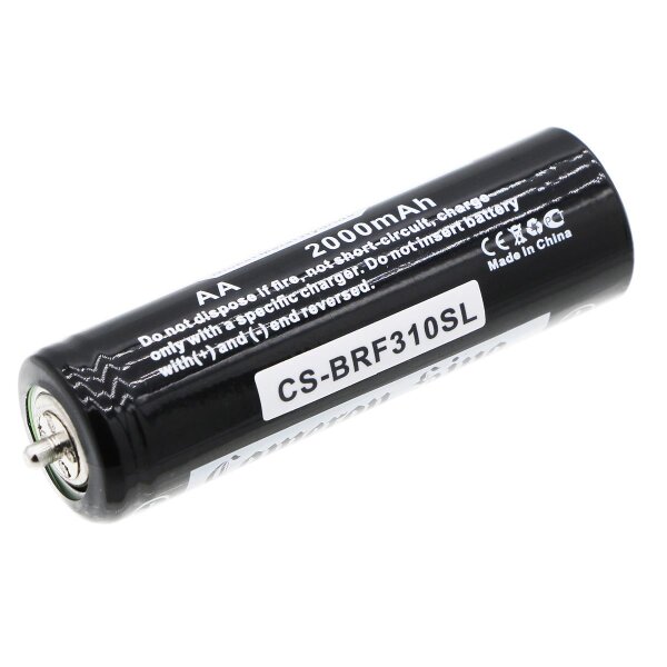 Ersatzakku - CS-BRF310SL - Rasierer Braun / Panasonic - 1,2 Volt 2000mAh Ni-MH