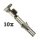 AMP - 350550-1 / 350536-1 - Sockel Kontakt Zinn 14-20 AWG Crimp - 10er Pack