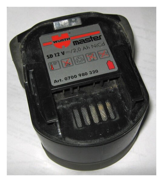 Akkureparatur - Zellentausch - Würth master SD 12 V / 0700980320 - 12 Volt Akku