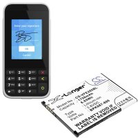 Ersatzakku - CS-VFE285BL für Verifone E285 / IPAY E285 / BPK087-600 - 3,8 Volt 1750mAh Li-Ion