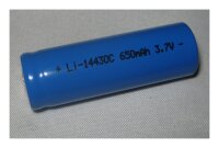PKCELL - ICR14430 / LC14430 - 3,7 Volt 600mAh Li-Ion