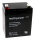 Multipower - MP5.4-12 - 12 Volt 5400mAh Pb - Blei-Akku MP5,4-12 AGM, Standard, Faston 4,8 mm