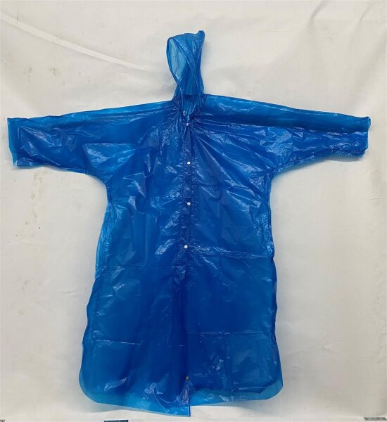 vhbw - Regencape mit Kapuze / Regenponcho / Regenjacke / Regenschutz - EOL