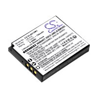 Ersatzakku - CS-KLB015MC - Kodak WPZ2 / LB-015 - 3,7 Volt...