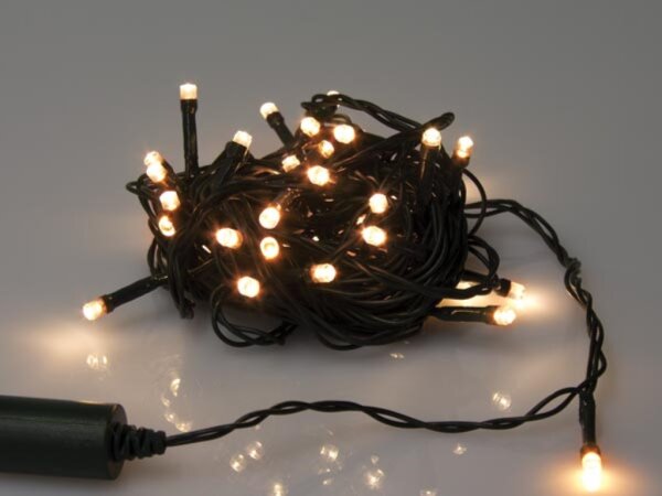 Novalight LED - 6 m - 40 arizona-weiße Lampen - grünes Kabel