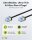 Ultraflexibles CAT 6A Patchkabel, slim, U/FTP, schwarz