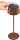 Kabellose LED-Tischleuchte Solar, Bronze