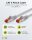 CAT 6 Patchkabel, S/FTP (PiMF), 1 m, grau, 5er-Set