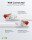 CAT 6 Patchkabel, S/FTP (PiMF), 1 m, weiß, 5er-Set