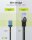 Ultraflexibles CAT 6A Patchkabel, slim, U/UTP, schwarz