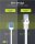 Ultraflexibles CAT 6A Patchkabel, slim, U/UTP, weiß