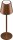 Kabellose LED-Tischleuchte, Bronze