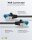 CAT 6A Patchkabel, S/FTP (PiMF), 2 m, schwarz, 10er-Set