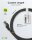 GHMT-zertifiziertes CAT 8.1 Patchkabel, S/FTP (PiMF), 1 m, schwarz, 10er-Set