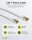 RJ45-Patchkabel CAT 6A S/FTP (PiMF), 500 MHz mit CAT 7 Rohkabel, 3 m, weiß, 5er-Set