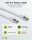 GHMT-zertifiziertes CAT 8.1 Patchkabel, S/FTP (PiMF), 3 m, weiß, 5er-Set