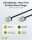 Ultraflexibles CAT 8.1 Patchkabel, slim, U/FTP, schwarz