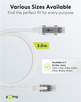 Ethernet-Kabel USB-A 3.0 auf RJ45, 2 m