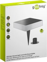 LED-Solar-Bodenleuchte Level mit Erdspieß