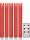 5er-Set rote LED-Echtwachs-Stabkerzen, inkl. Fernbedienung und 10x AA (LR 6)