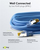 RJ45-Patchkabel CAT 6A S/FTP (PiMF), 500 MHz mit CAT 7...