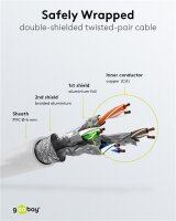 CAT 6A Patchkabel, S/FTP (PiMF), 5 m, , 10er-Set
