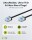 Ultraflexibles CAT 6A Patchkabel, slim, U/FTP, schwarz
