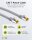 RJ45-Patchkabel CAT 6A S/FTP (PiMF), 500 MHz mit CAT 7 Rohkabel, 1 m, grau, 5er-Set