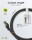 GHMT-zertifiziertes CAT 8.1 Patchkabel, S/FTP (PiMF), 3 m, grau, 5er-Set