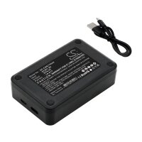 Dual-Ladegerät - DF-CNE170UH für Canon LC-E17 / LC-E17C / LP-E17 - Input: 5 Volt 2A; Output: 8,4 Volt 600mA