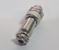 Steckverbinder-Set - Stecker und Buchse GX12-3, 3-polig