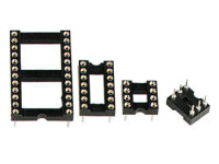 Velleman - 8PT - Präzisions-IC-Fassung, DIL, 8-Polig, 300MIL - 60 Stück im Set