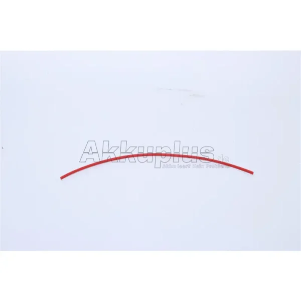 Schrumpfschlauch - 2:1 - 12,7mm auf 6,4mm - 1m rot polyolefin, selbst verlöschend