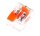 Set - Connector HR221-412 - 2er Steckverbinder Drahtblockklemme Klemme Klemmenkabel wiederverwendbar - 100 Stück